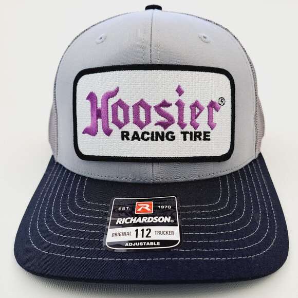 thepatriotspride.com Other - Hoosier Racing Tires Richardson 112 Trucker Mesh Snapback Hat Cap